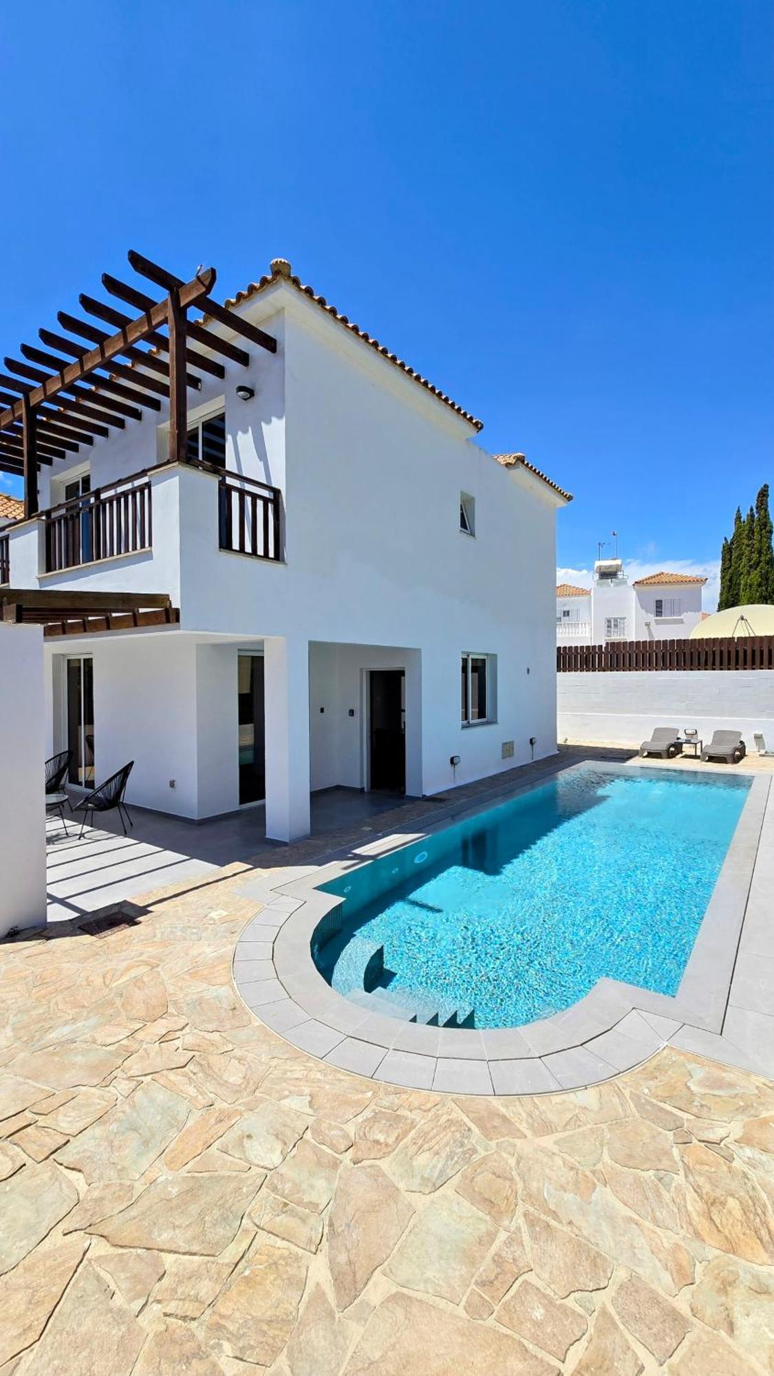 Sweet Destiny Villa With Private Pool Agia Napa Exterior foto